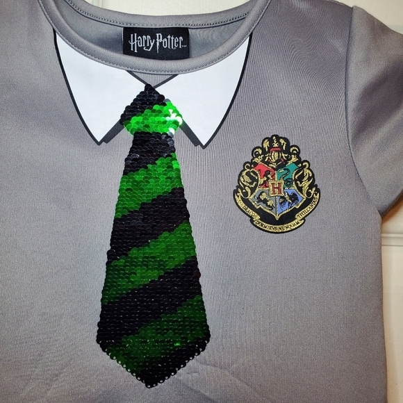 Harry Potter Hermione Granger Gryffindor Dress 6-6x Gray - Picture 2 of 7